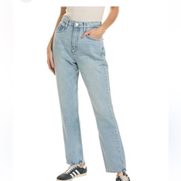 Frame Denim Le High 'N' Tight Straight in Poolside 29 NWT $326 - Picture 7 of 9